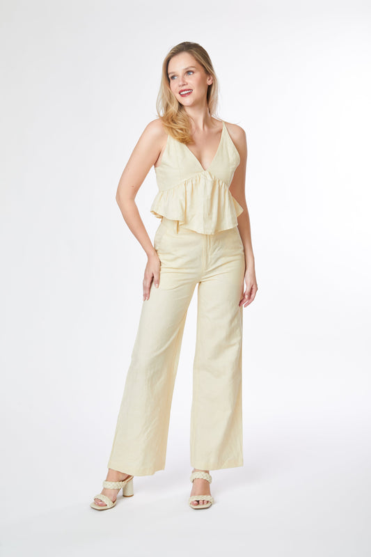 High Waisted Flare Pants